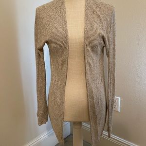 American Eagle outfitters XS woman’s beige open sweater